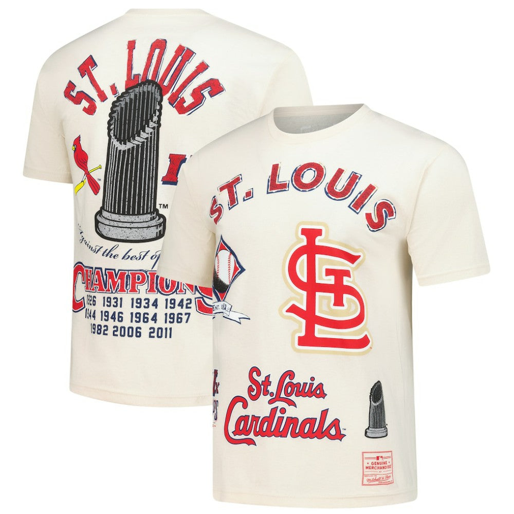 St. Louis Cardinals Mitchell & Ness Legacy Defined T-Shirt Online