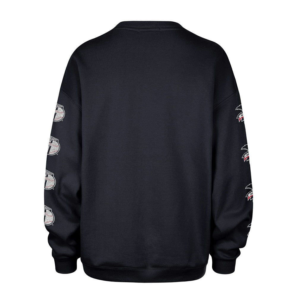 Cleveland Guardians '47 Women's Trendy Team Go Big Oversized Sweatshirt for sale