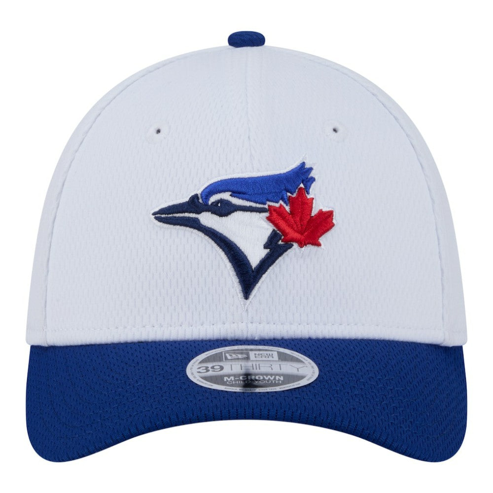 Toronto Blue Jays New Era Youth  Baseball 39THIRTY M-Crown Flex Hat Discount