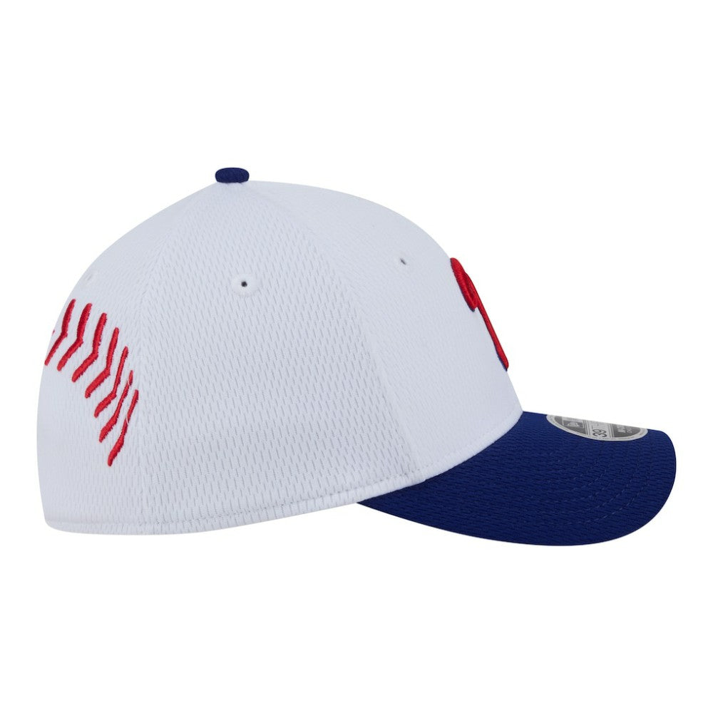Philadelphia Phillies New Era Youth Baseball 39THIRTY M-Crown Flex Hat for sale