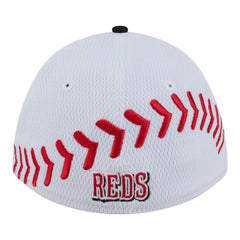 Cincinnati Reds New Era Youth Baseball 39THIRTY M-Crown Flex Hat Outlet