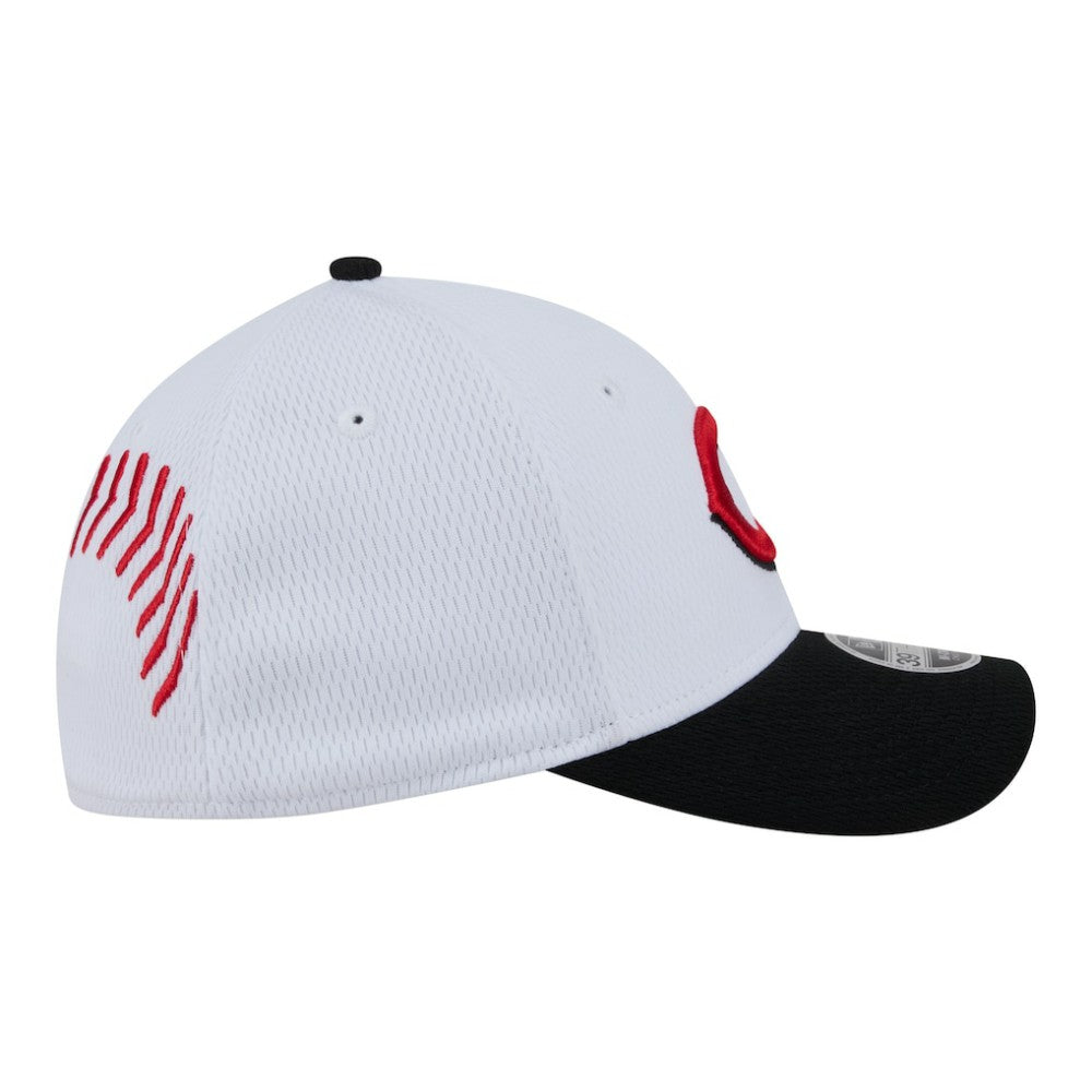 Cincinnati Reds New Era Youth Baseball 39THIRTY M-Crown Flex Hat Outlet