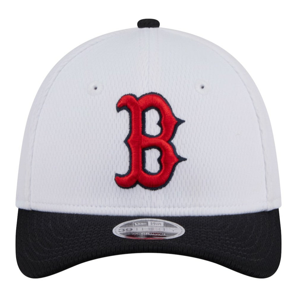 Boston Red Sox New Era Youth Baseball 39THIRTY M-Crown Flex Hat for sale