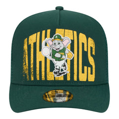Athletics New Era Youth Logo Fade A-Frame 9FIFTY Snapback Hat Sale