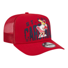 St. Louis Cardinals New Era Youth Logo Fade A-Frame 9FIFTY Snapback Hat Discount