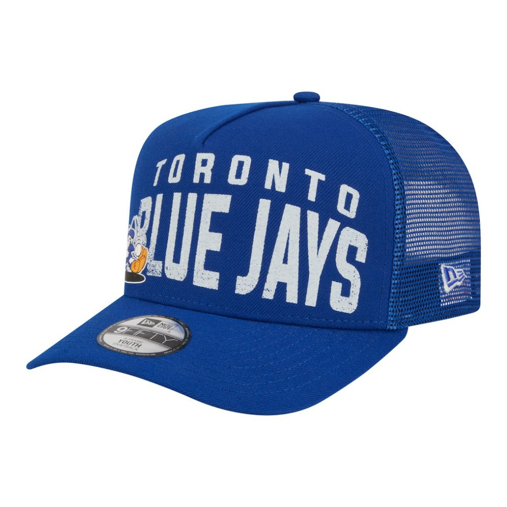Toronto Blue Jays New Era Youth Logo Fade A-Frame 9FIFTY Snapback Hat Sale
