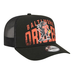 Baltimore Orioles New Era Youth Logo Fade A-Frame 9FIFTY Snapback Hat Discount