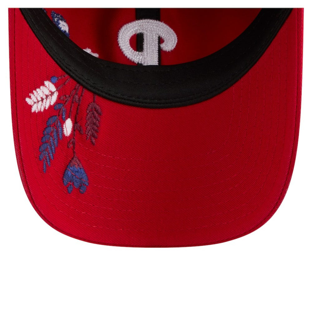 Philadelphia Phillies New Era Women's Wildflower Casual Classic Adjustable Hat Sale