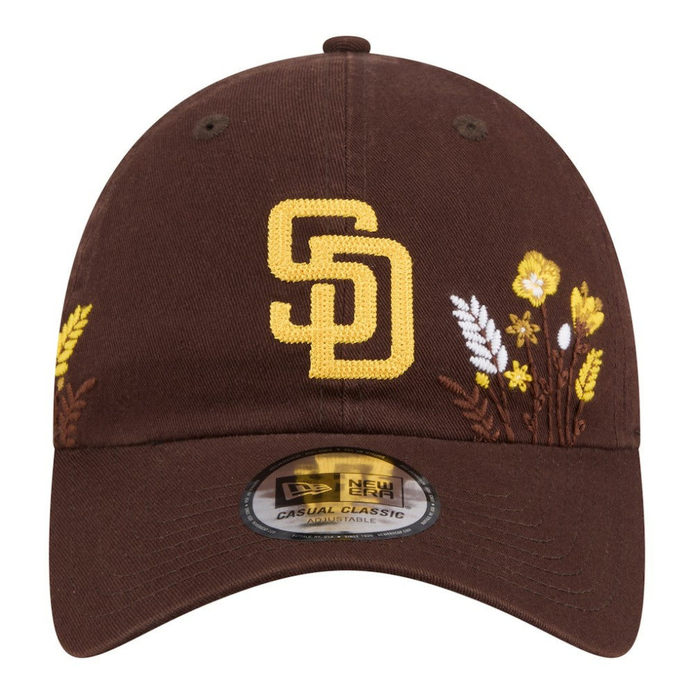 San Diego Padres New Era Women's Wildflower Casual Classic Adjustable Hat Outlet