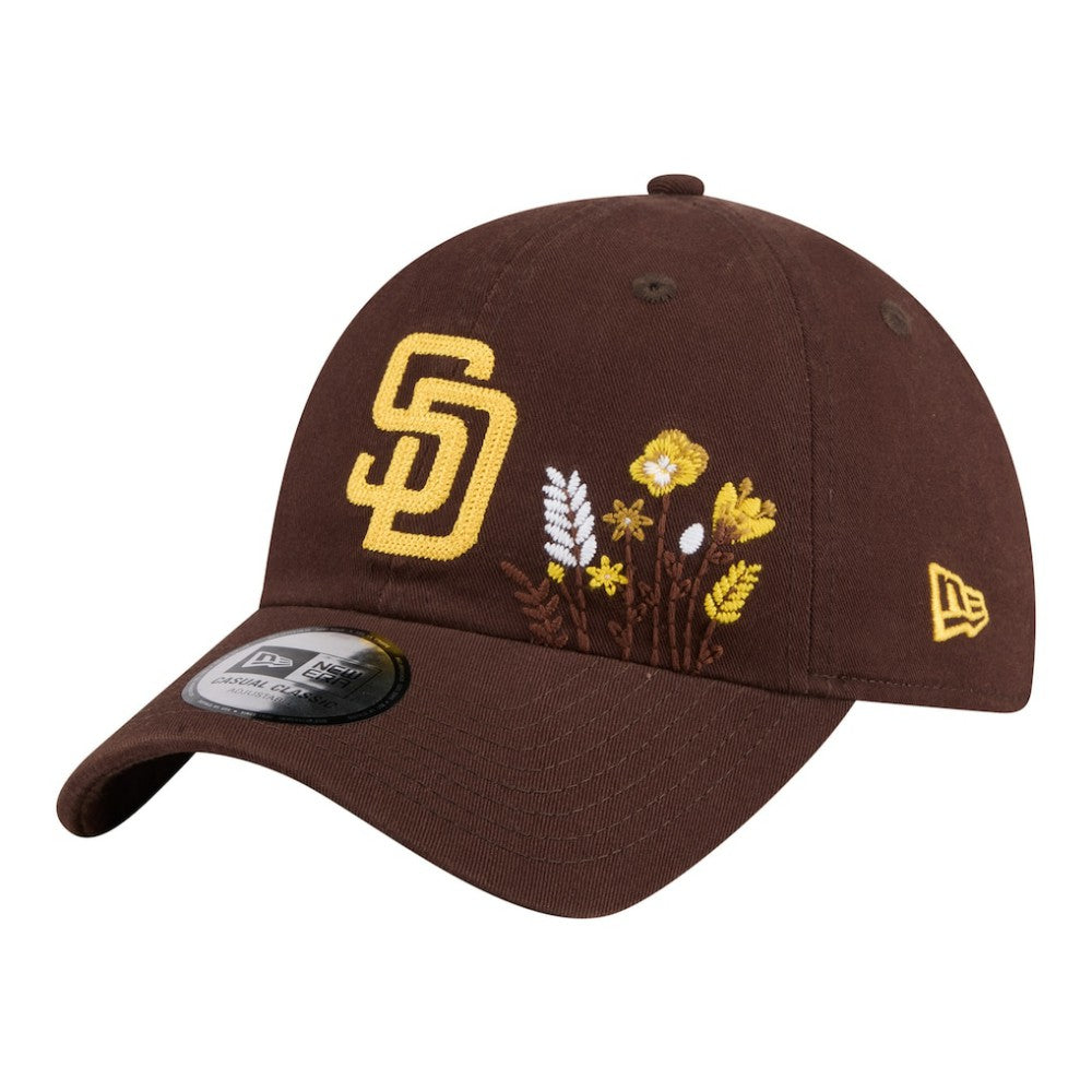 San Diego Padres New Era Women's Wildflower Casual Classic Adjustable Hat Outlet
