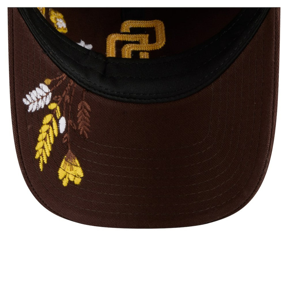 San Diego Padres New Era Women's Wildflower Casual Classic Adjustable Hat Outlet