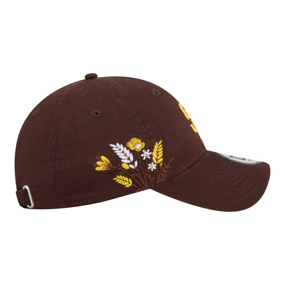 San Diego Padres New Era Women's Wildflower Casual Classic Adjustable Hat Outlet