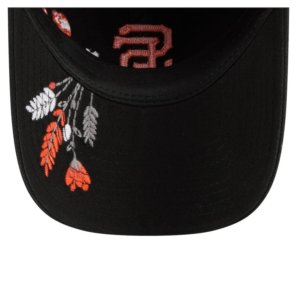 San Francisco Giants New Era Women's Wildflower Casual Classic Adjustable Hat Outlet