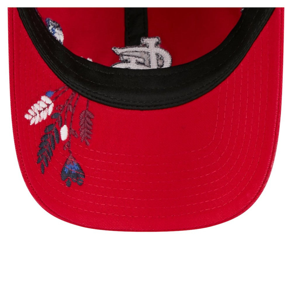 St. Louis Cardinals New Era Women's Wildflower Casual Classic Adjustable Hat for sale