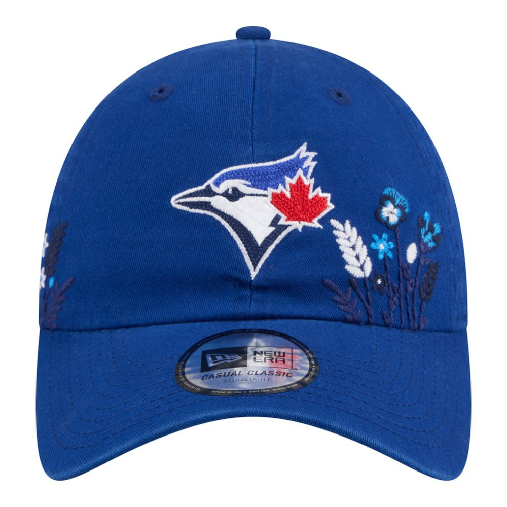 Toronto Blue Jays New Era Women's Wildflower Casual Classic Adjustable Hat Outlet