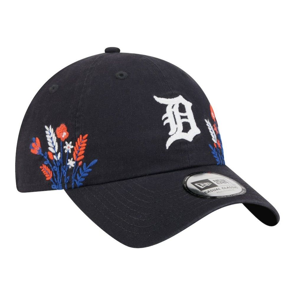 Detroit Tigers New Era Women's Wildflower Casual Classic Adjustable Hat Outlet