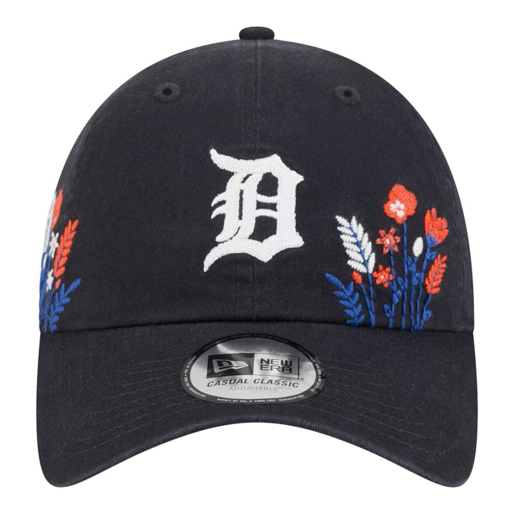Detroit Tigers New Era Women's Wildflower Casual Classic Adjustable Hat Outlet