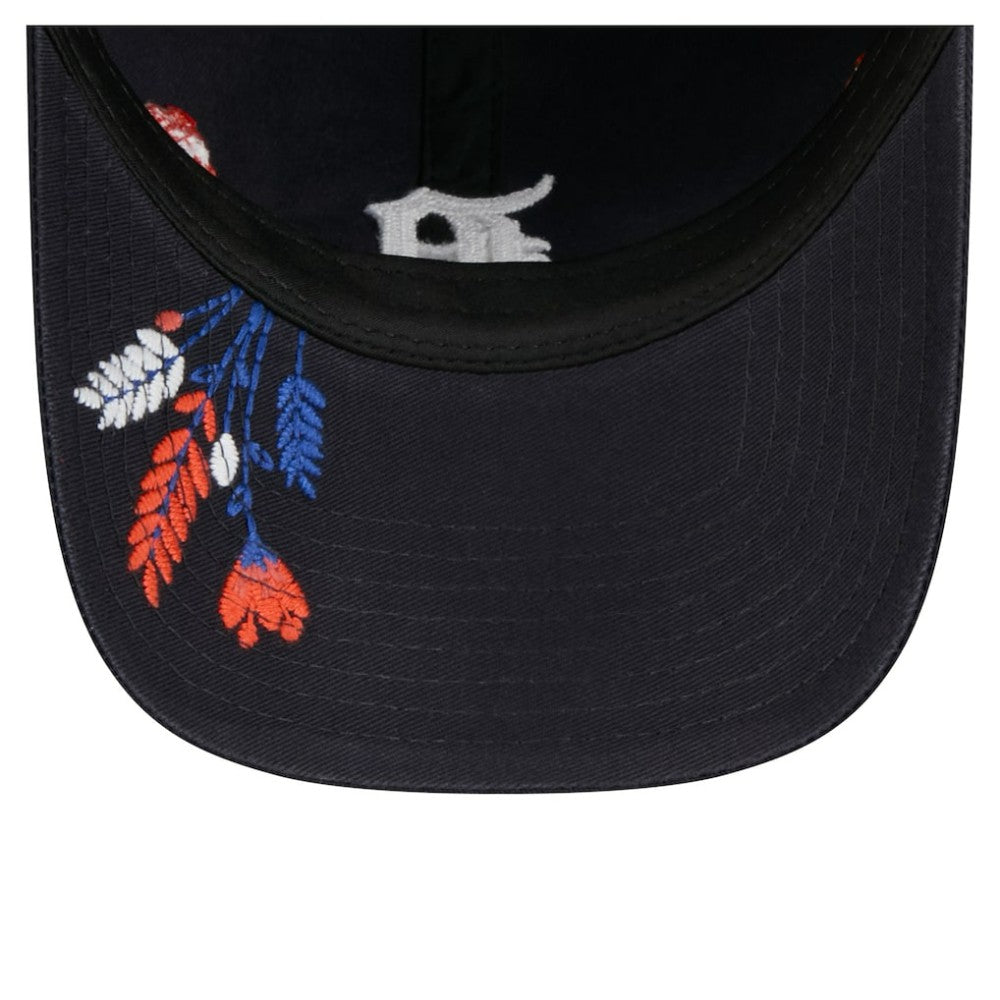 Detroit Tigers New Era Women's Wildflower Casual Classic Adjustable Hat Outlet