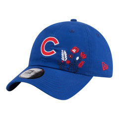 Chicago Cubs New Era Women's Wildflower Casual Classic Adjustable Hat Outlet