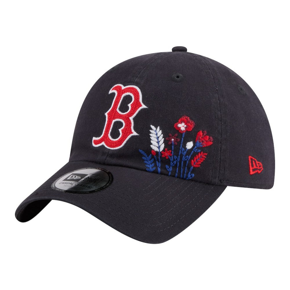 Boston Red Sox New Era Women's Wildflower Casual Classic Adjustable Hat Online