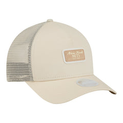 New York Mets New Era Women's Tonal Patch 9FORTY M-Crown A-Frame Trucker Adjustable Hat Outlet