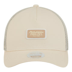 Philadelphia Phillies New Era Women's Tonal Patch 9FORTY M-Crown A-Frame Trucker Adjustable Hat Outlet