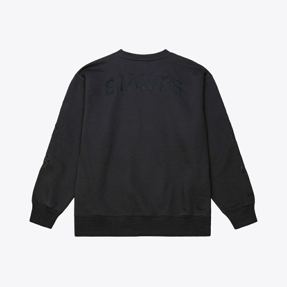 San Francisco Giants Mitchell & Ness Phantom Fleece Crewneck Sweatshirt for sale