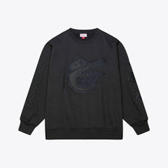 Baltimore Orioles Mitchell & Ness Phantom Fleece Crewneck Sweatshirt Near Me