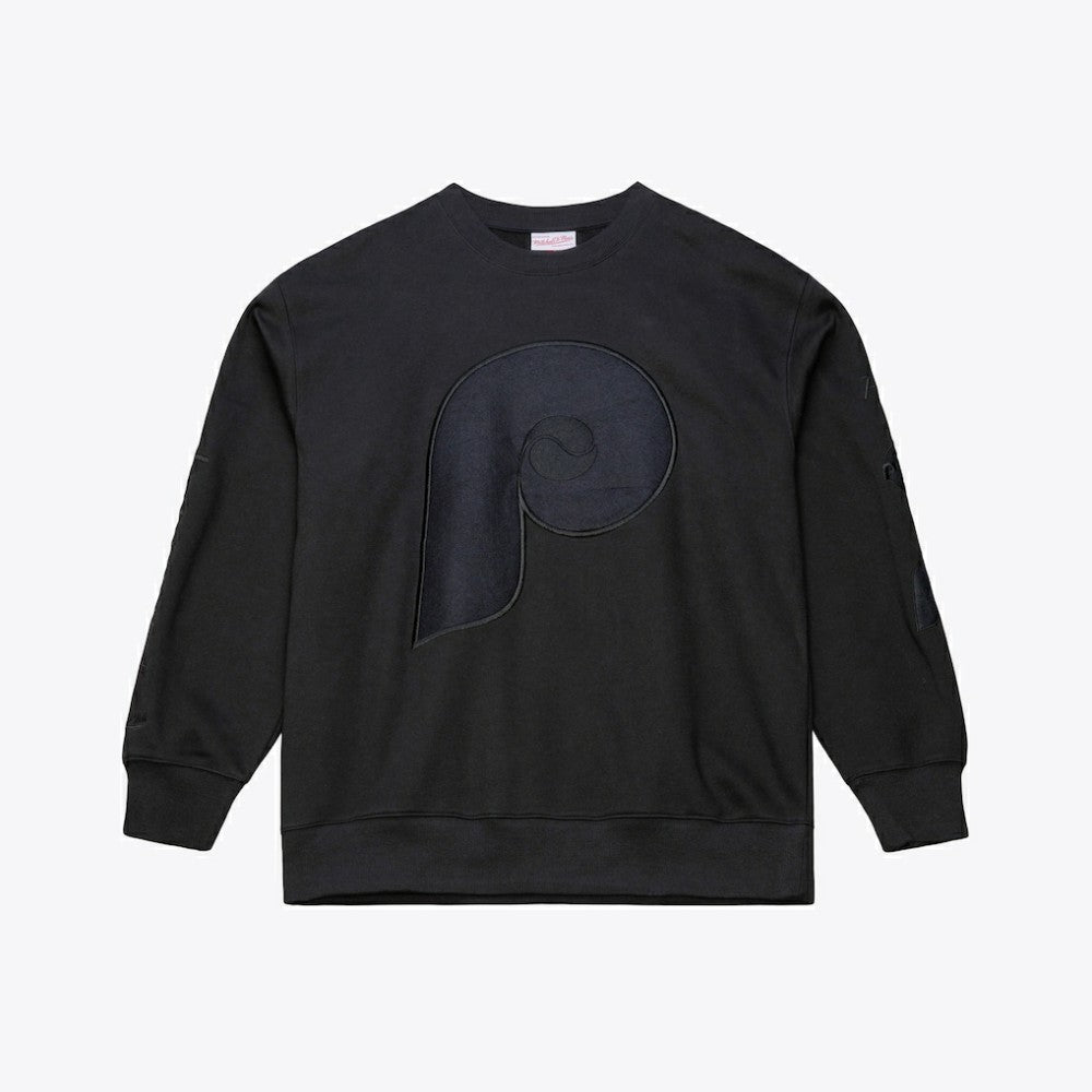 Philadelphia Phillies Mitchell & Ness Phantom Fleece Crewneck Sweatshirt for sale