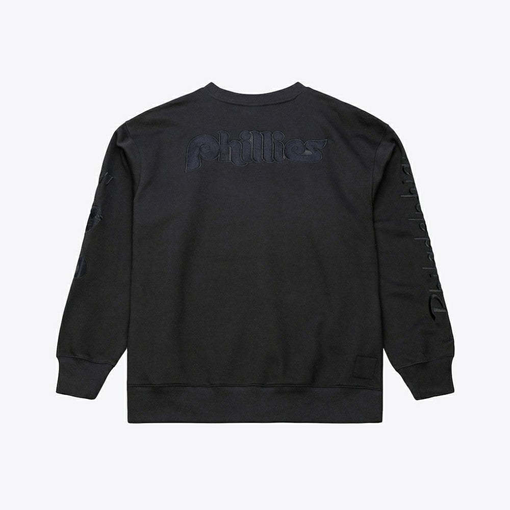 Philadelphia Phillies Mitchell & Ness Phantom Fleece Crewneck Sweatshirt for sale