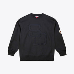 San Diego Padres Mitchell & Ness Phantom Fleece Crewneck Sweatshirt Discount