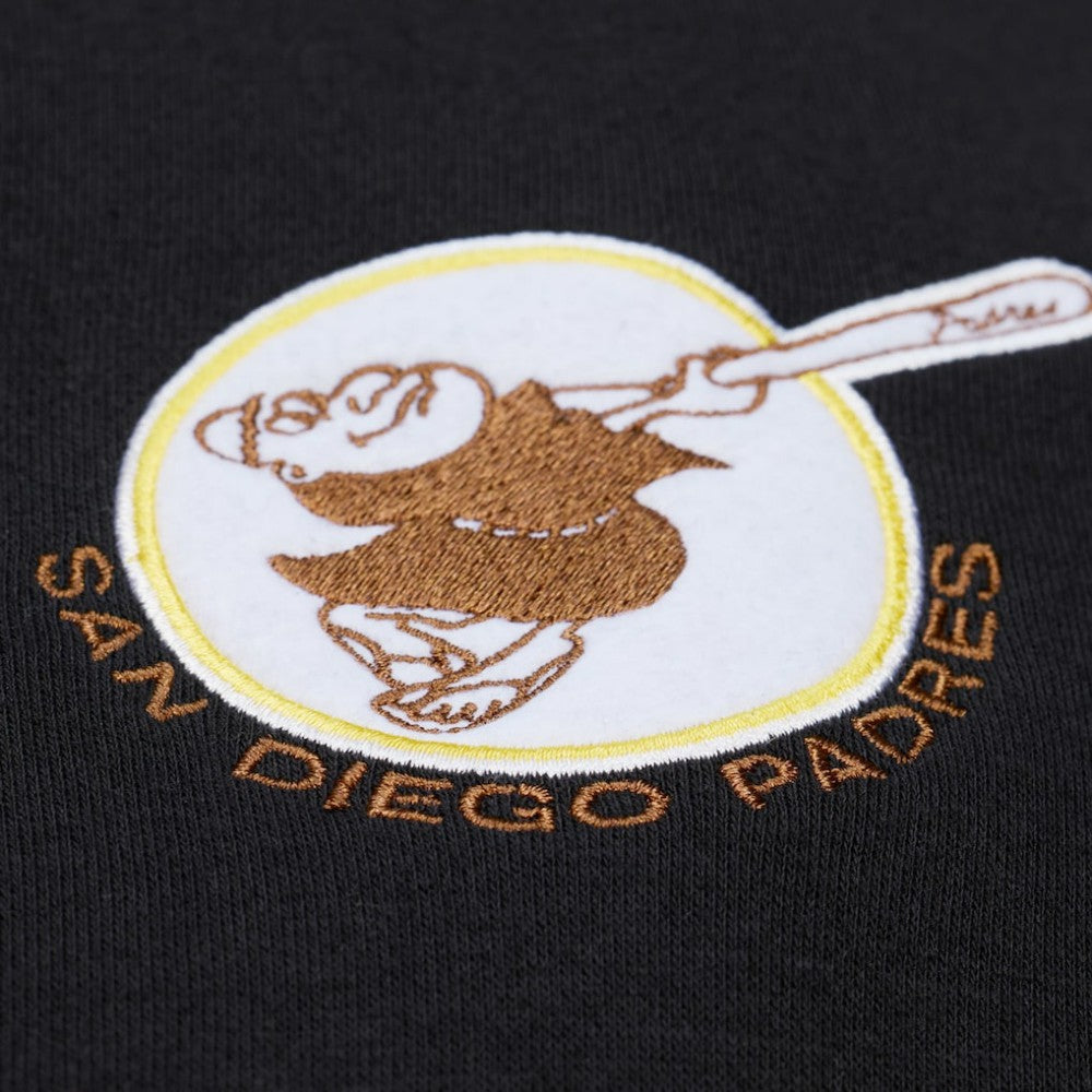 San Diego Padres Mitchell & Ness Phantom Fleece Crewneck Sweatshirt Discount