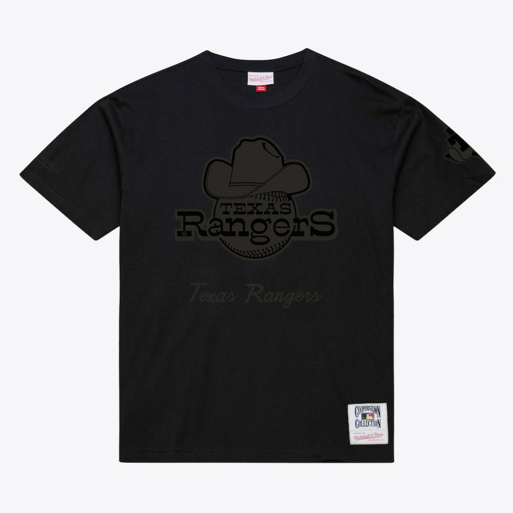 Texas Rangers Mitchell & Ness Cooperstown Collection Phantom T-Shirt Sale