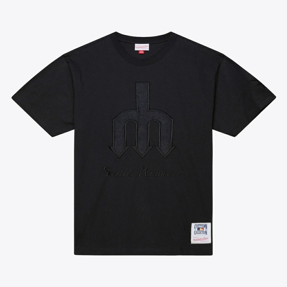 Seattle Mariners Mitchell & Ness Cooperstown Collection Phantom T-Shirt Outlet