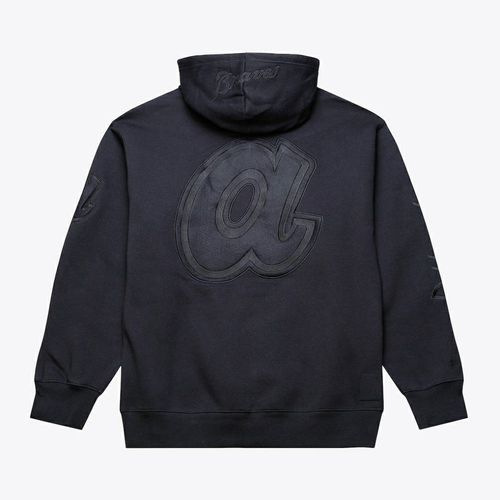 Atlanta Braves Mitchell & Ness Phantom Fleece Hoodie Sale