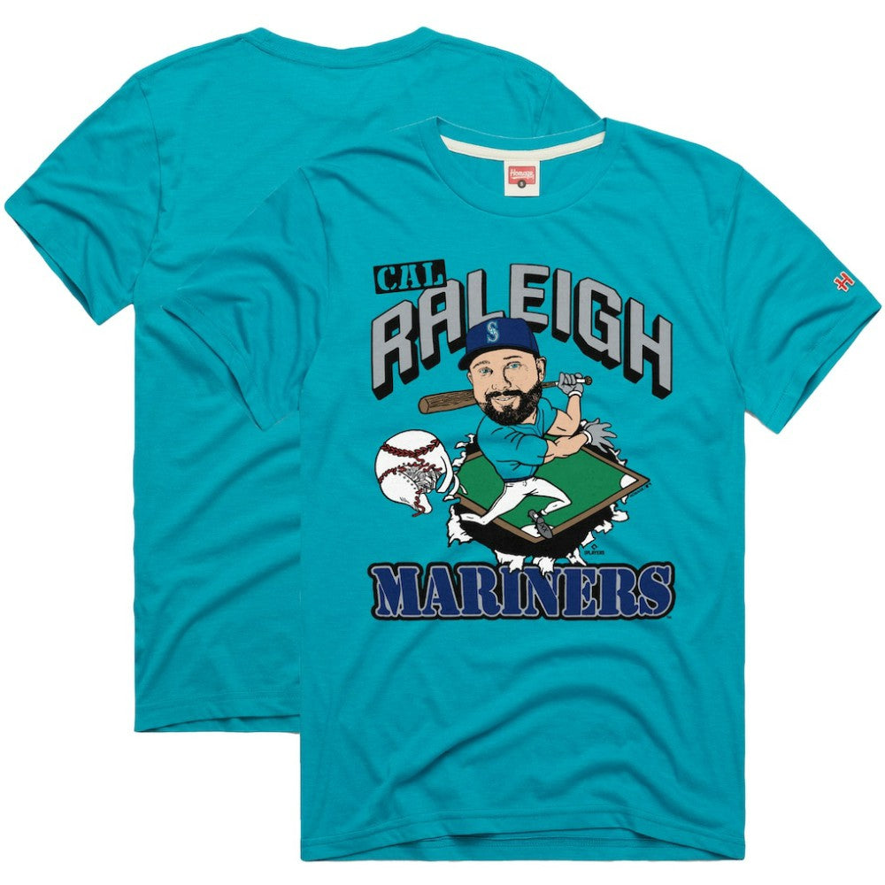 Cal Raleigh Seattle Mariners Homage Graphic Player T-Shirt Near Me