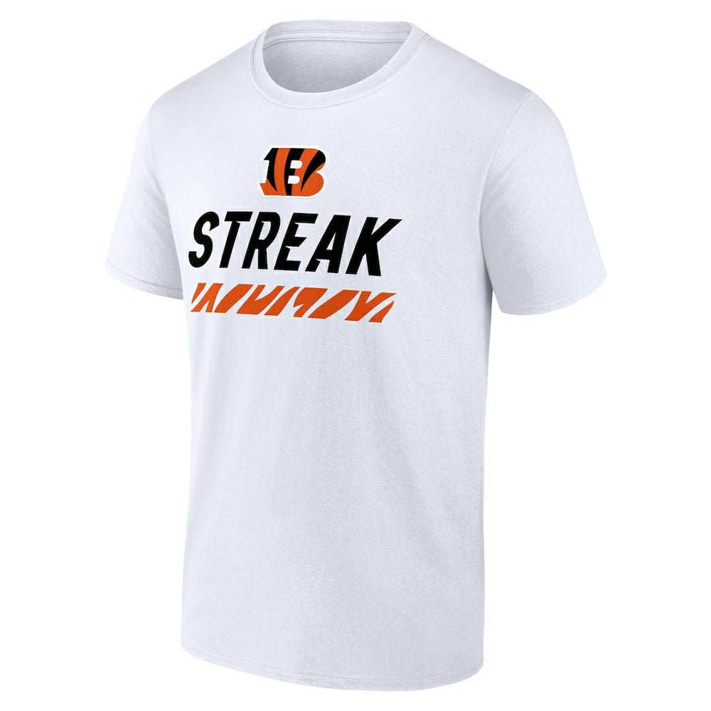Cincinnati Bengals Streak T-Shirt - White - NFL