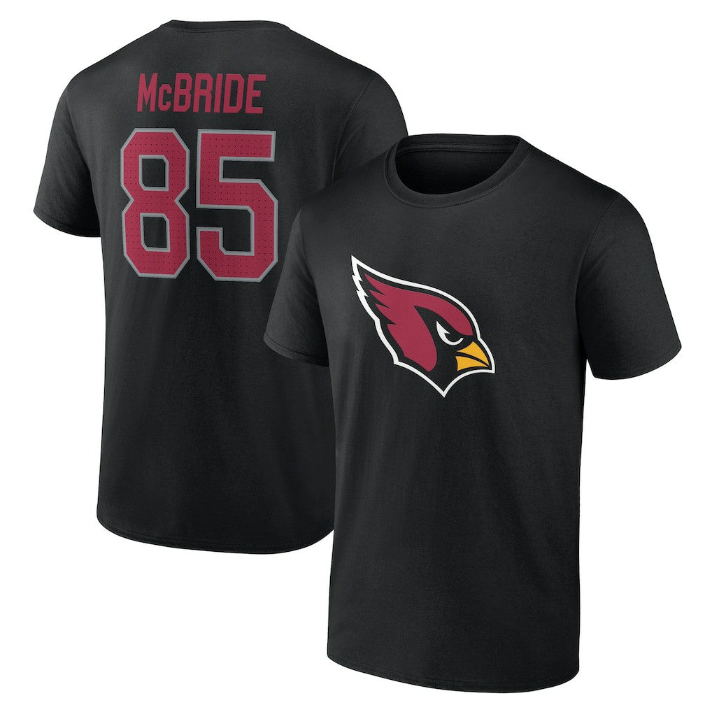 Trey McBride Arizona Cardinals Icon Name & Number T-Shirt - Black - NFL