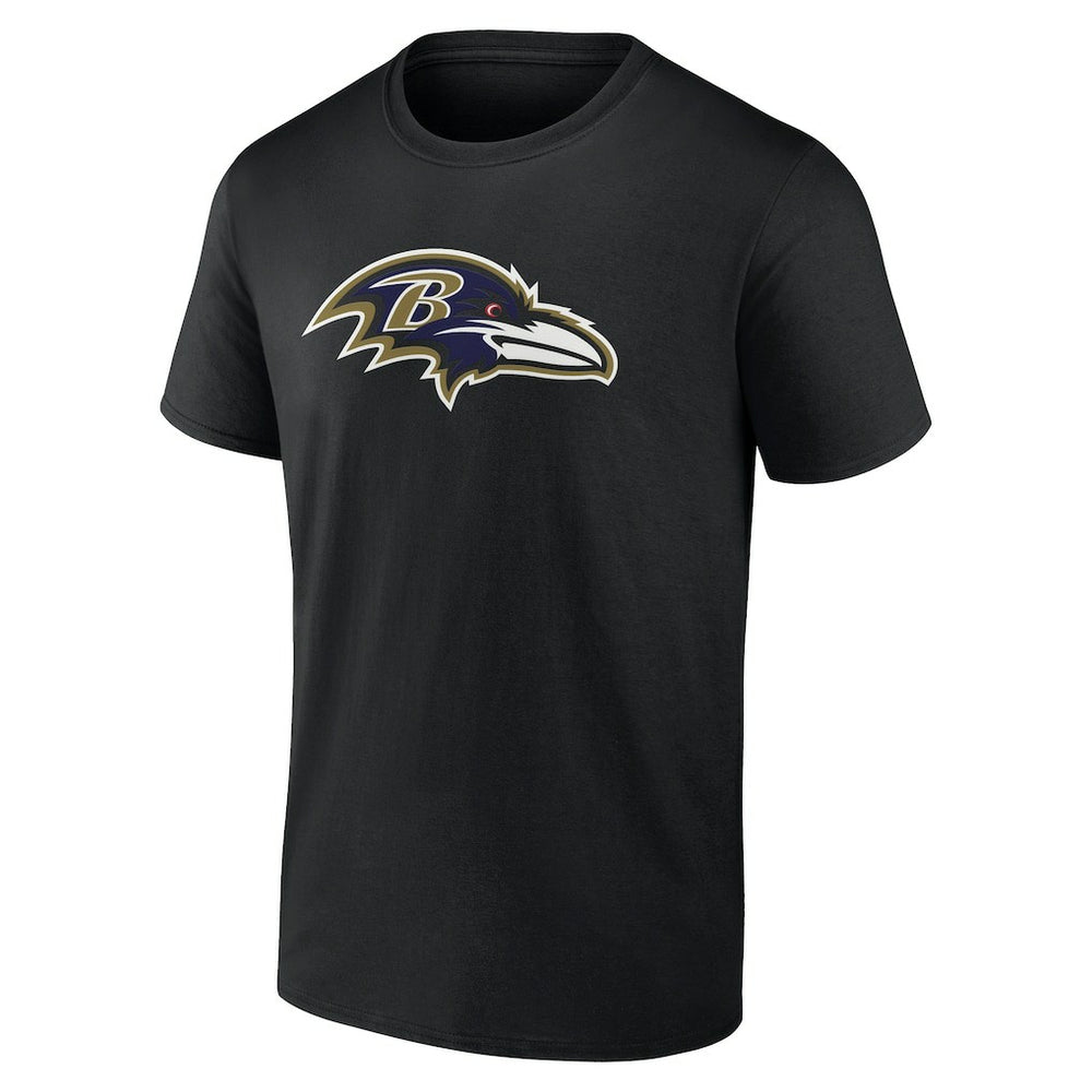 Lamar Jackson Baltimore Ravens Icon Name & Number T-Shirt - Black - NFL