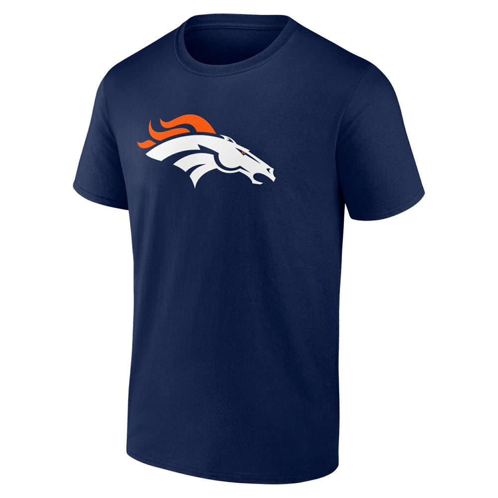 Bo Nix Denver Broncos Icon Name & Number T-Shirt - Navy - NFL