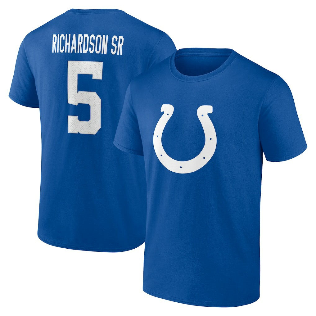 Anthony Richardson Sr. Indianapolis Colts Icon Name & Number T-Shirt - Royal - NFL
