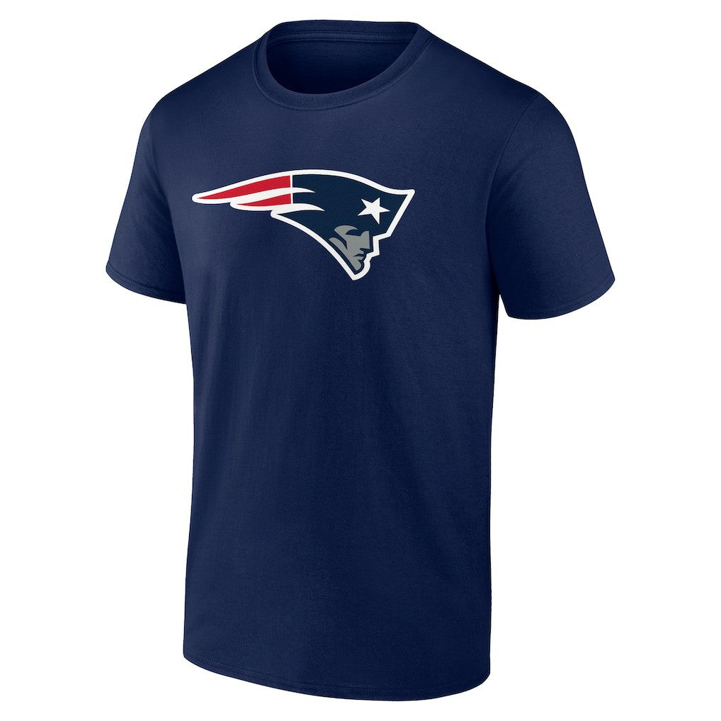 Drake Maye New England Patriots Icon Name & Number T-Shirt - Navy - NFL