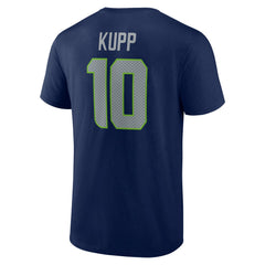 Cooper Kupp Seattle Seahawks Icon Name & Number T-Shirt - College Navy - NFL