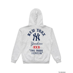New York Yankees Mitchell & Ness Born X Raised in New York Town Pullover Hoodie Outlet