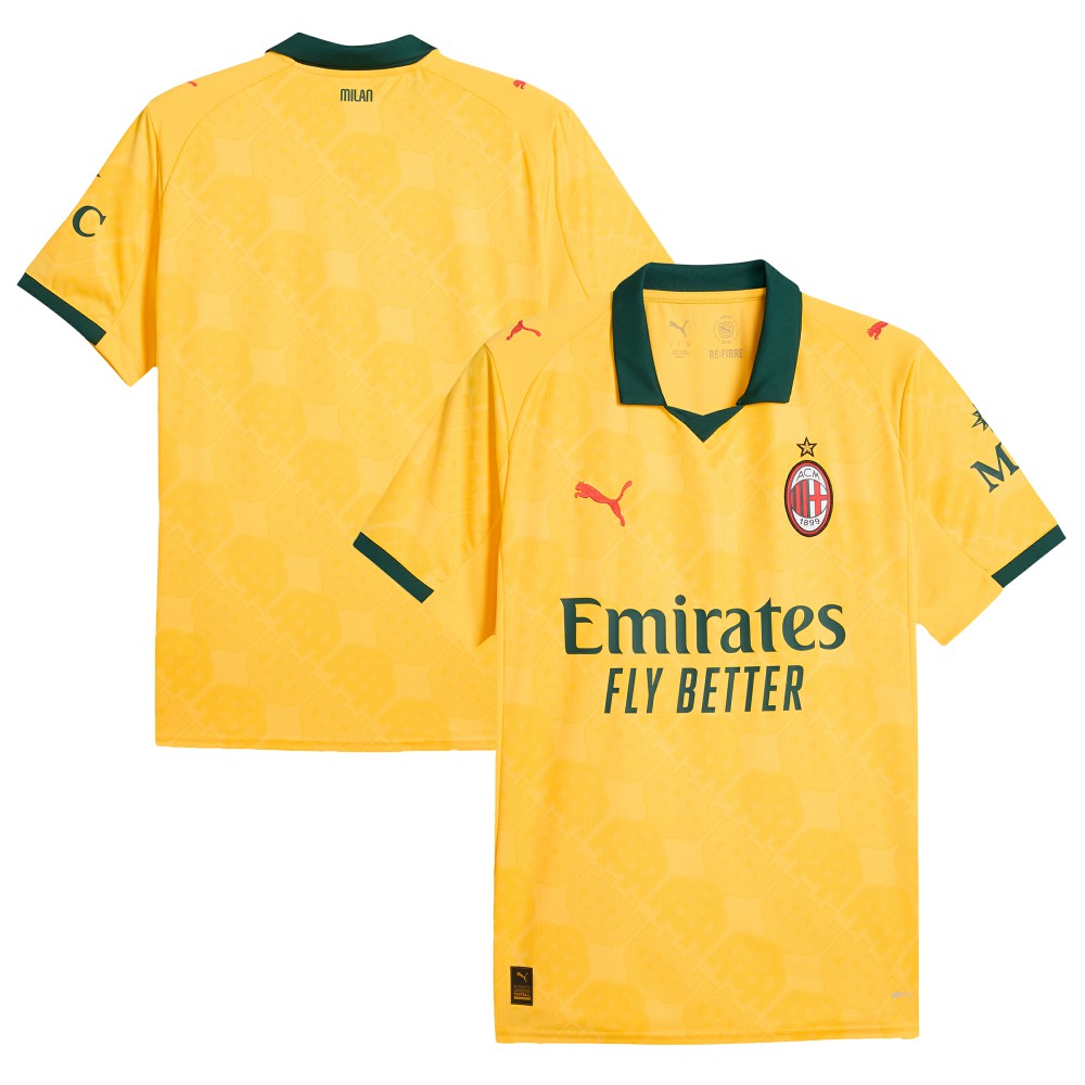 Puma - AC Milan 2025/26 Third Replica Jersey - Yellow