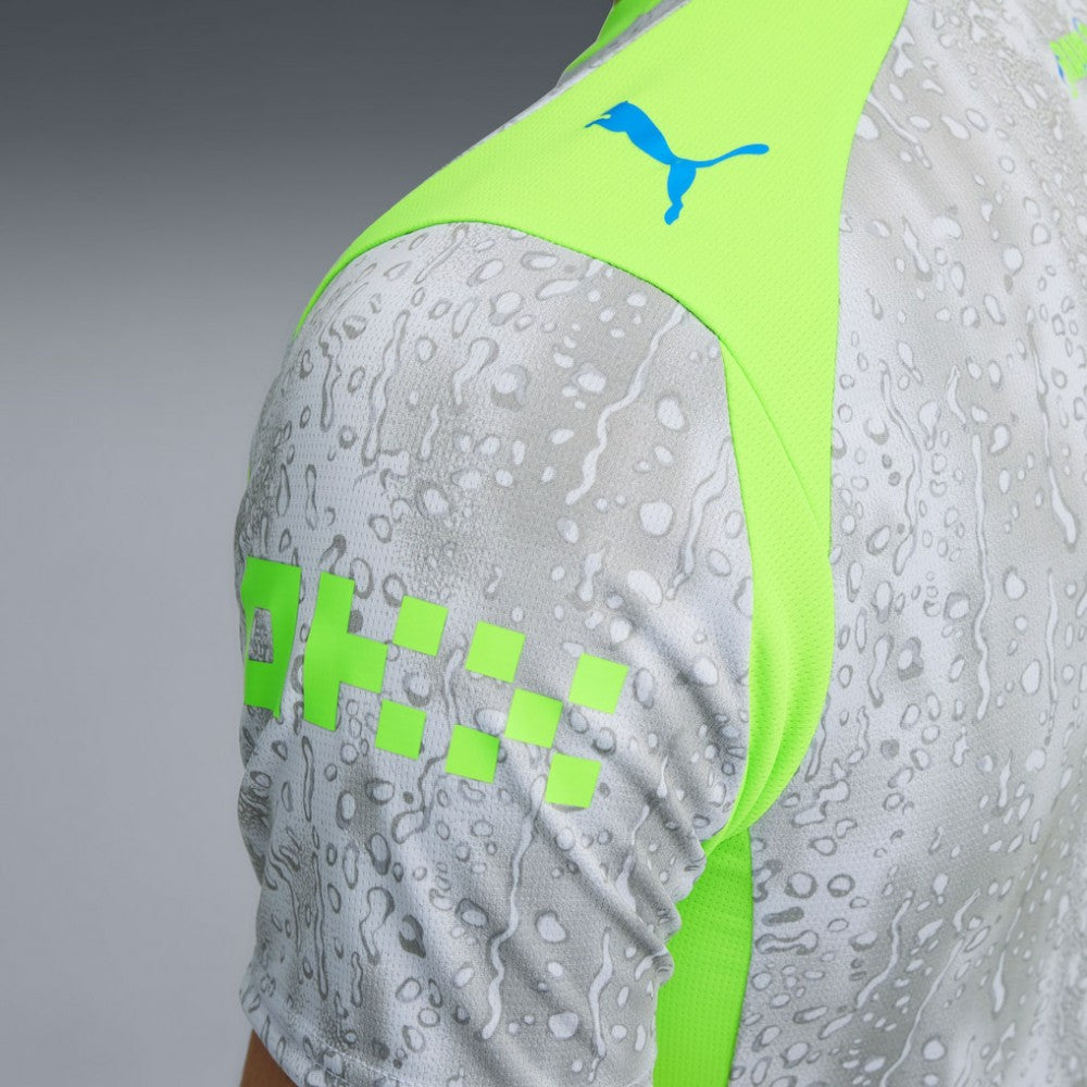 Puma - Manchester City 2025/26 Third Replica Jersey - Gray/Neon Green