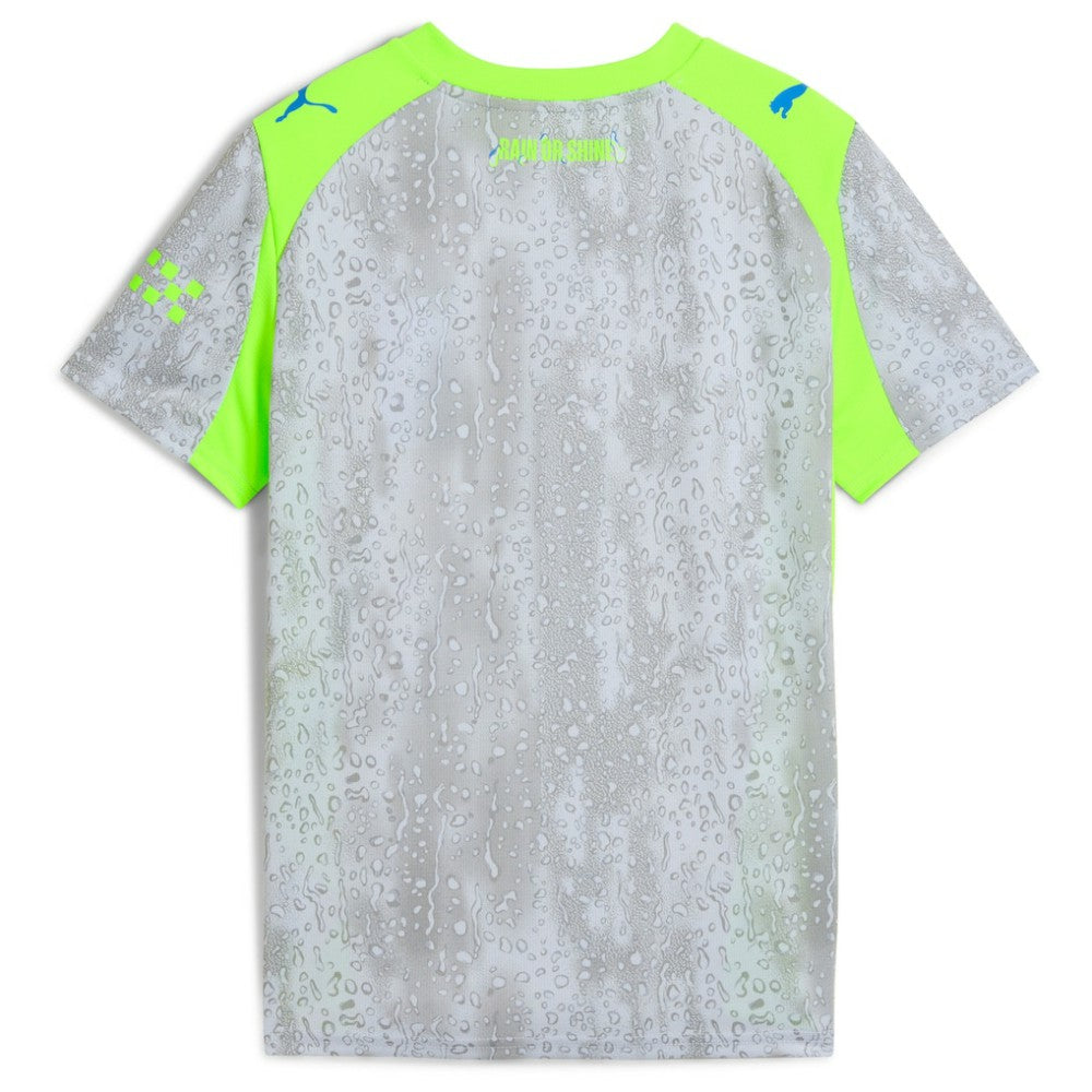 Puma - Manchester City Youth 2025/26 Third Replica Jersey - Green/Neon Green