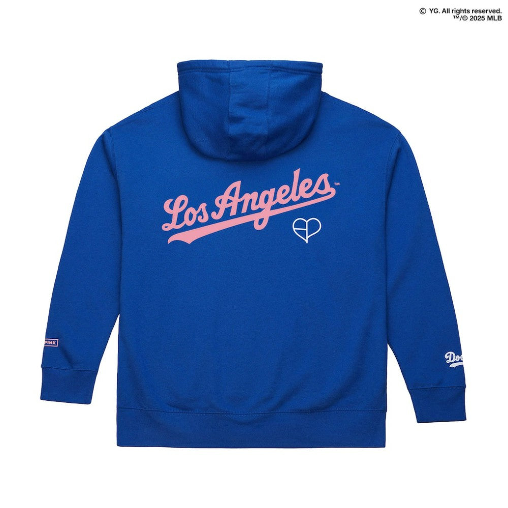 Los Angeles Dodgers Mitchell & Ness x BLACKPINK  Pullover Hoodie Sale