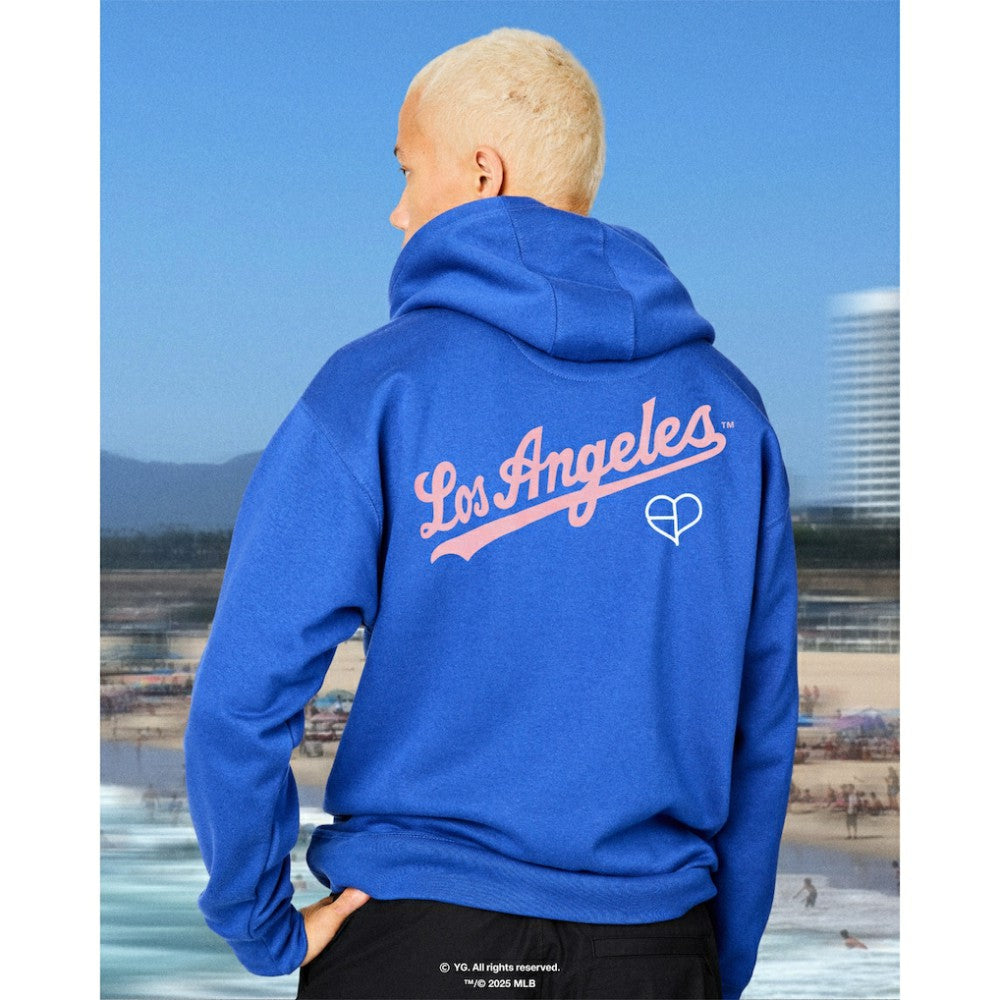 Los Angeles Dodgers Mitchell & Ness x BLACKPINK  Pullover Hoodie Sale