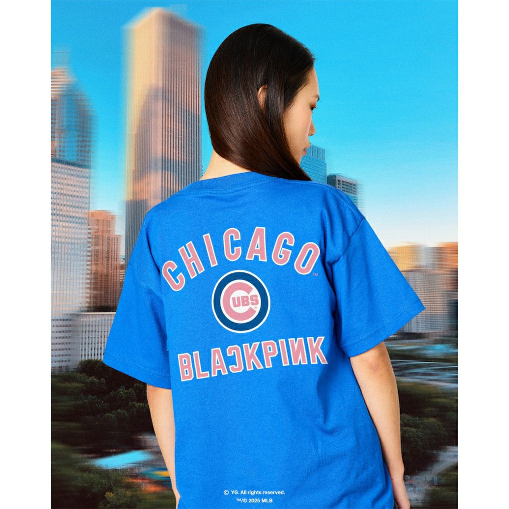 Chicago Cubs Mitchell & Ness x BLACKPINK  T-Shirt Near Me